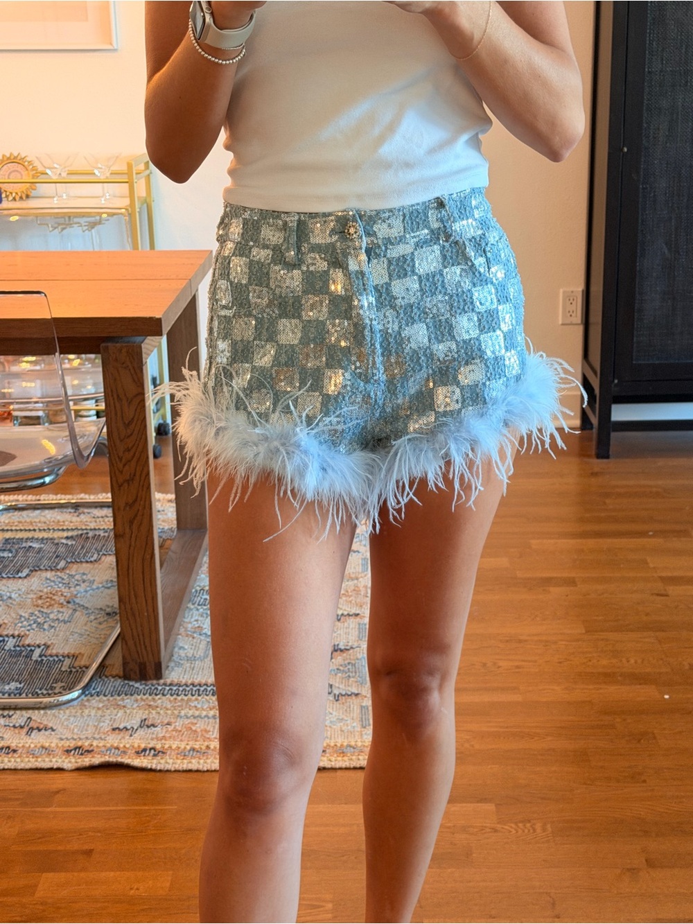 Line and Dot Shorts